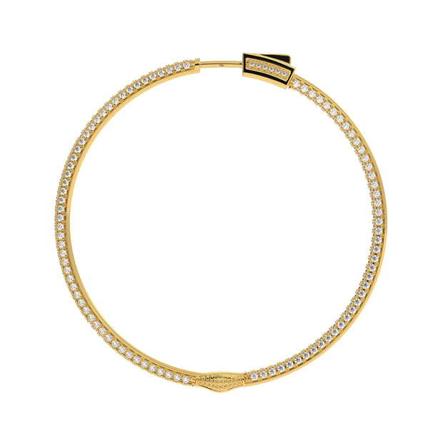 Delicia Diamond Hoops