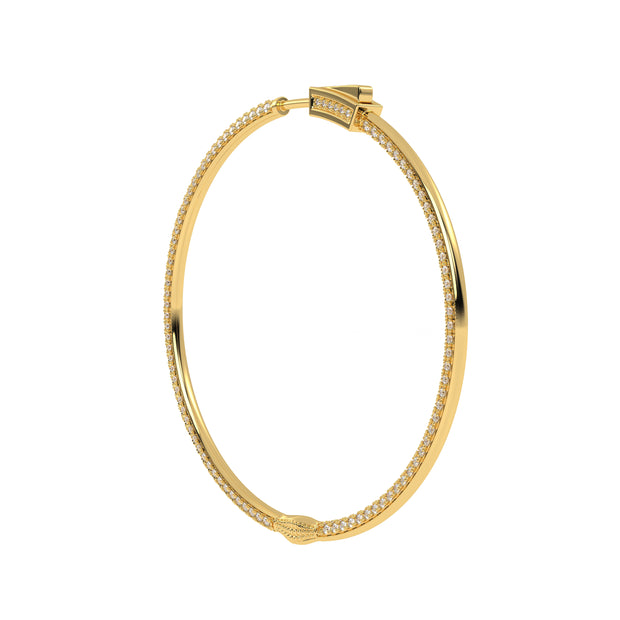 Delicia Diamond Hoops