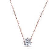 The Mia Cushion Diamond Solitaire Pendant